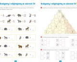 Karty pracy matematyka klasa 3: zadania z dodawaniem i odejmowaniem w zakresie 50, piramida matematyczna i uzupełnianie liczb.