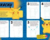 Instrukcja rysowania Pikachu krok po kroku. Uroczy pikachu rysunek.